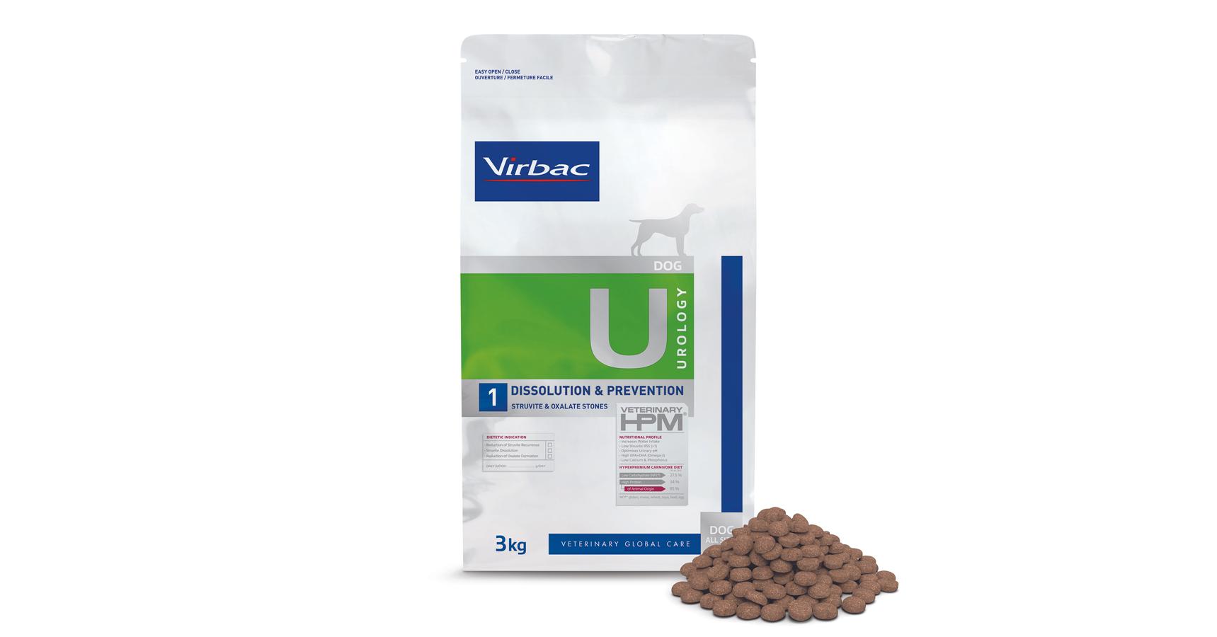 Virbac HPM Dog Urology Dissolution & Prevention 3 kg VIRBACHPM