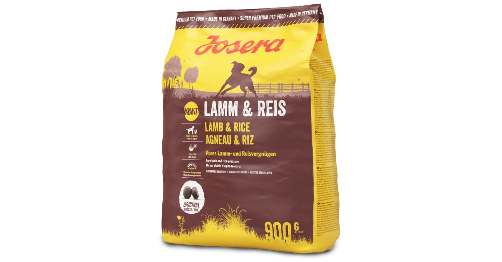 JOSERA Lamb&Rice kutyatáp 900 g JOSERA