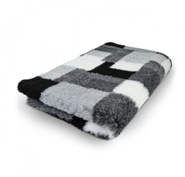 Vet Bed Non-Slip Fekete Fehér Szürke fekhely 150 X 100 cm Vet Bed Non-Slip Fekete Fehér Szürke fekhely 150 X 100 cm
