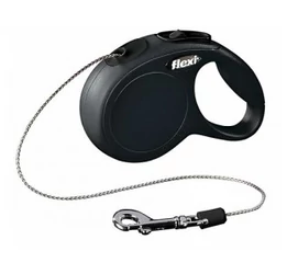 Classic Flexi póráz, (XS) 3 m, max 8 kg, fekete Classic Flexi póráz, (XS) 3 m, max 8 kg, fekete