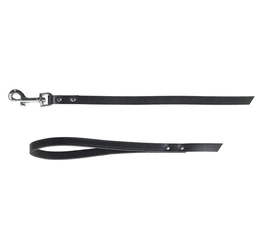 KERBL Mexica bőr póráz 100 cm fekete KERBL Mexica bőr póráz 100 cm fekete