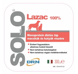 Solo hypoallergén pástétom, 100% lazachússal 300 g Solo hypoallergén pástétom, 100% lazachússal 300 g