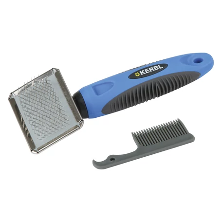 Kerbl Basic Care fémkefe, 16 x 6 cm