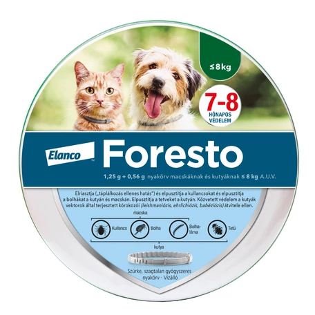 Foresto kullancs és bolha nyakörv 38 cm 
