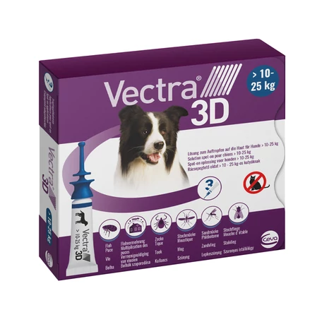 Vectra 3D spot on 10-25 kg-ig 3 db/doboz