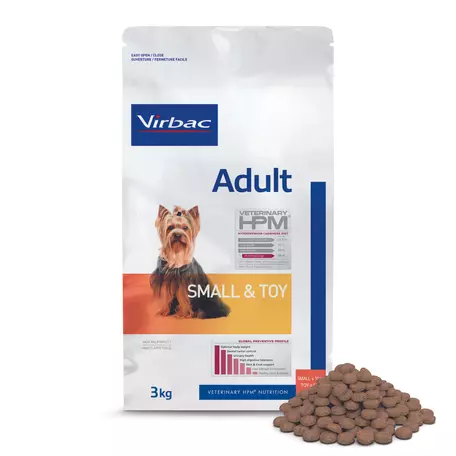 Virbac HPM Adult Dog Small&Toy 3 kg