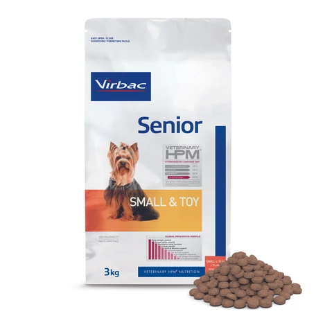 Virbac HPM Senior Dog Small&Toy 3 kg