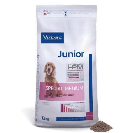 Virbac HPM Junior Dog Special Medium 12 kg