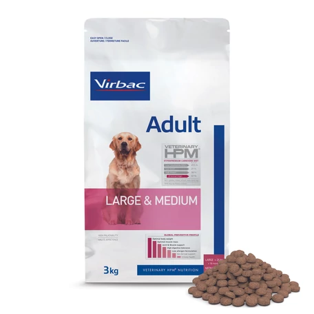 Virbac HPM Adult Dog Large&Medium 3 kg
