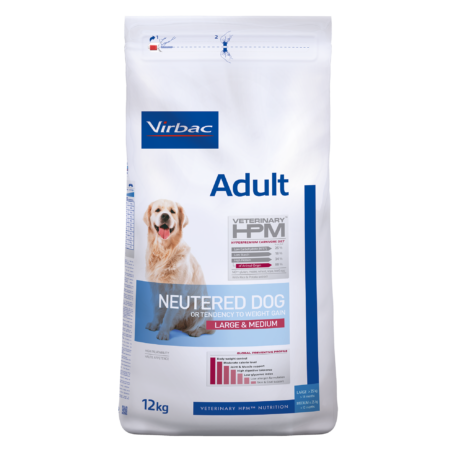 Virbac HPM Adult Neutered Dog Large&Medium 12 kg