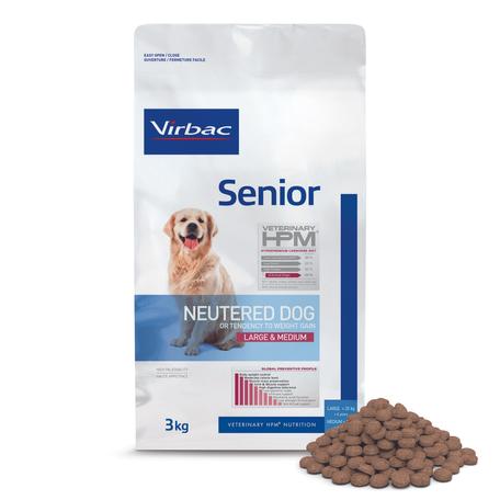 Virbac HPM Senior Neutered Dog Small&Toy 3 kg