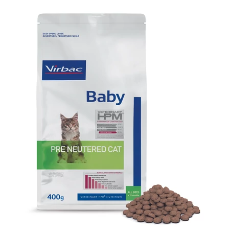 Virbac HPM Baby Pre Neutered Cat 0,4 kg