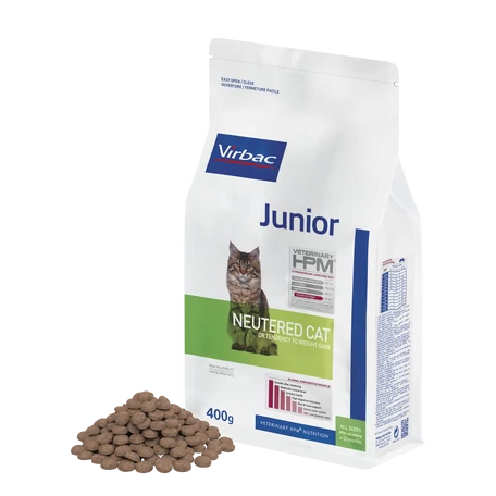 Virbac HPM Junior Neutered Cat 0,4 kg