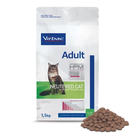 Virbac HPM Adult Neutered Cat 1,5 kg