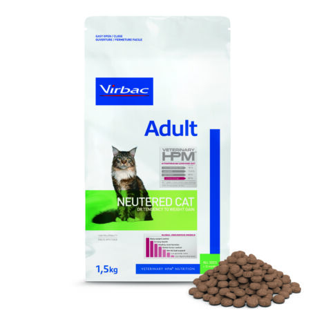 Virbac HPM Adult Neutered Cat 1,5 kg