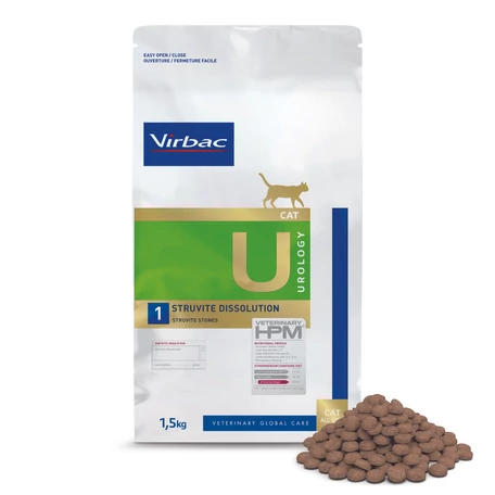 Virbac HPM Cat Urology Struvite Dissolution 1,5 kg