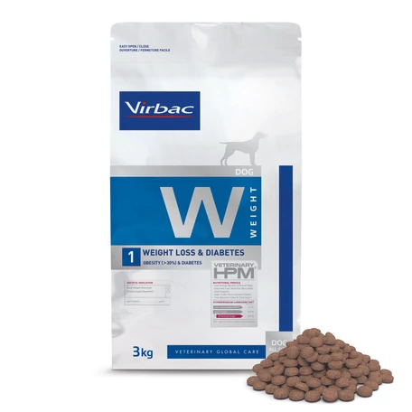Virbac HPM Dog Weight Loss & Diabetes 3 kg