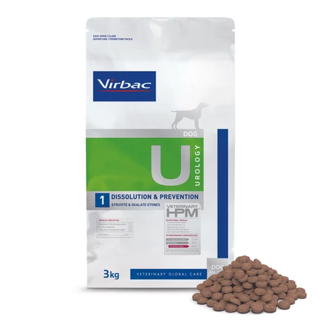 Virbac HPM Dog Urology Dissolution & Prevention 3 kg