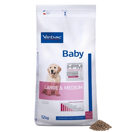 Virbac HPM Baby Dog Large&Medium 12 kg