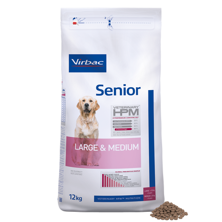 Virbac HPM Senior Dog Large&Medium 12 kg