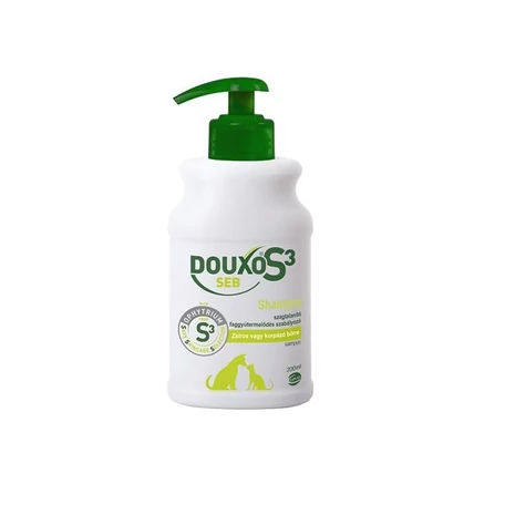 Douxo Seb sampon korpás, zsíros bőrre 200 ml