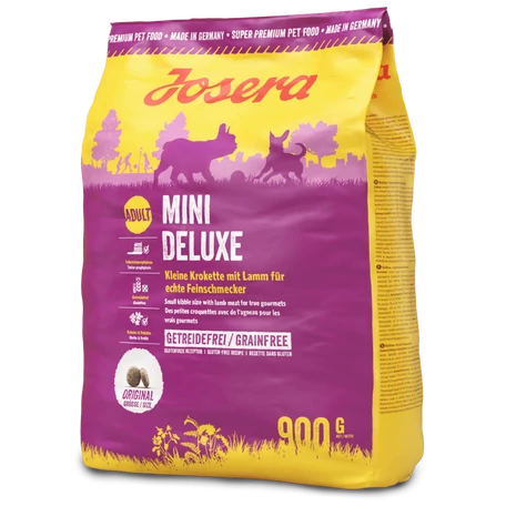 JOSERA MiniDeluxe kutyatáp 900 g