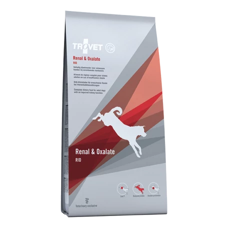 Trovet Renal and Oxalate (RID) száraztáp kutyáknak 3 kg