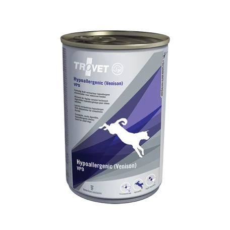 Trovet Hypoallergenic Venison (VPD) konzerv táp kutyáknak 400 g