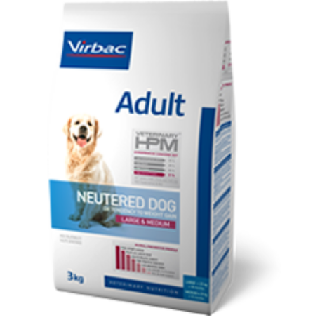 Virbac HPM Adult Neutered Dog Large&Medium 12 kg