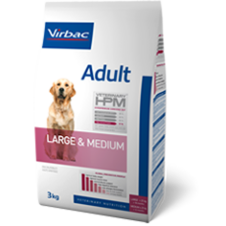 Virbac HPM Adult Dog Large&Medium 12 kg