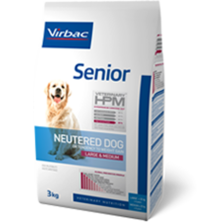Virbac HPM Senior Neutered Dog Large&Medium 12 kg