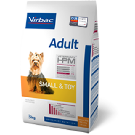 Virbac HPM Adult Dog Small&Toy 3 kg
