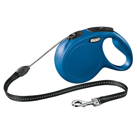 Classic Flexi póráz, (S) 8 m, max 12 kg, kék