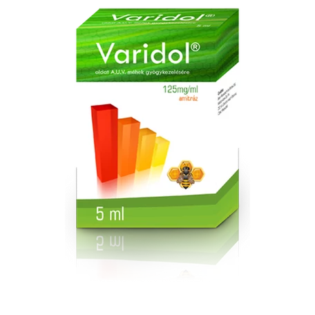 Varidol 125 mg/ml oldat mézelő méhek részére A.U.V. 5 ml