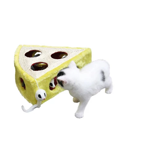Sajt alakú cicajáték