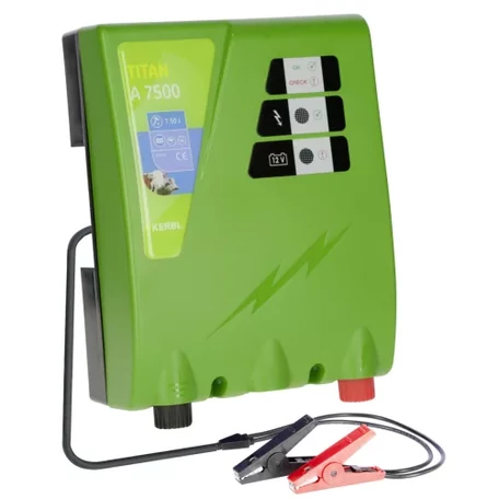 KERBL Titan A 7500 villanypásztor készülék - 12 V, 7,5 J